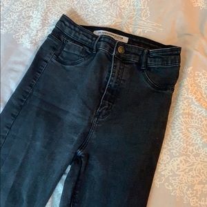 Zara High Wasted Skinny Jeans